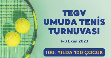 “Umuda Tenis Turnuvası" 1 Ekim'de Başlıyor